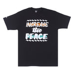 INCREASE THE PEACE T-SHIRT BLACK