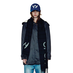 YY WOOLEN BALL CAP	BLUE