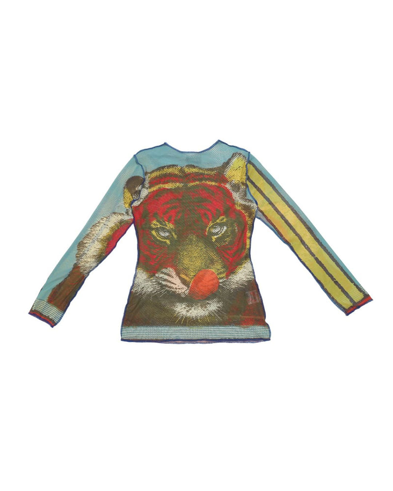 Tiger Tigris Mesh Top Multicolor