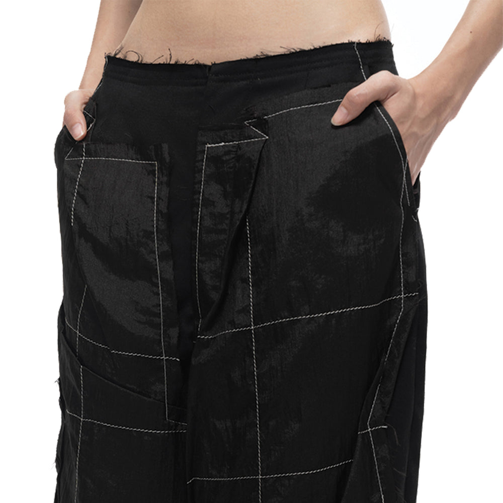 WHIM Pants Pattern Black