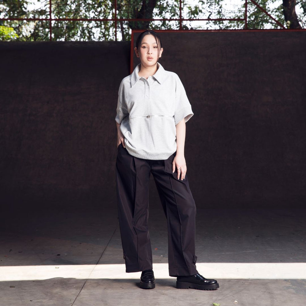 DUAL-LENGTH POLO GREY