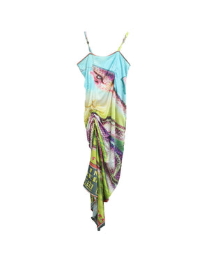 Boa Maxi Dress Multicolor