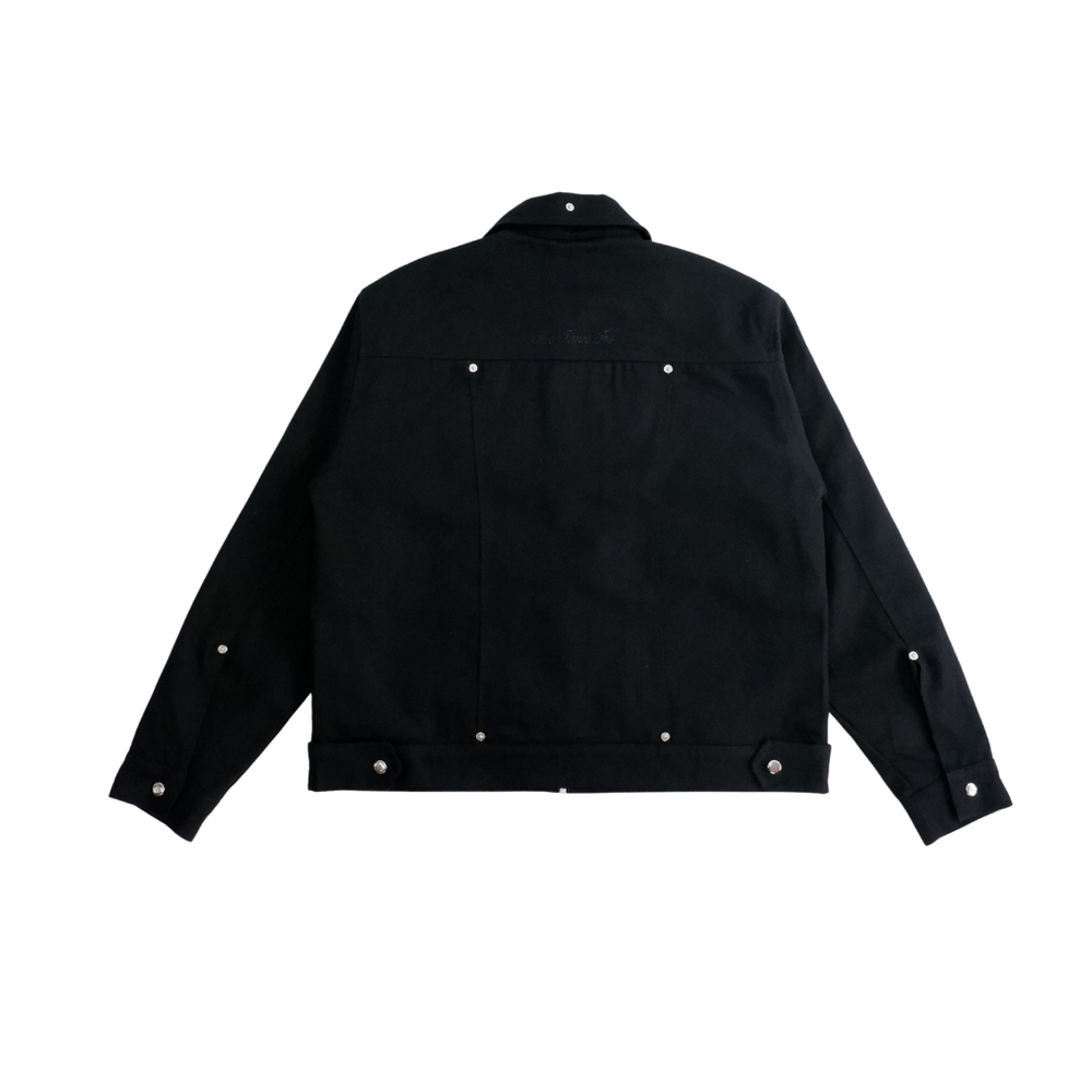 Double Knee Work Jacket Black