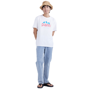 MOUNTAIN WATER SS TEE WHITE