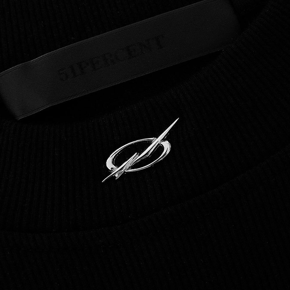 Metal Logo T-Shirt Black