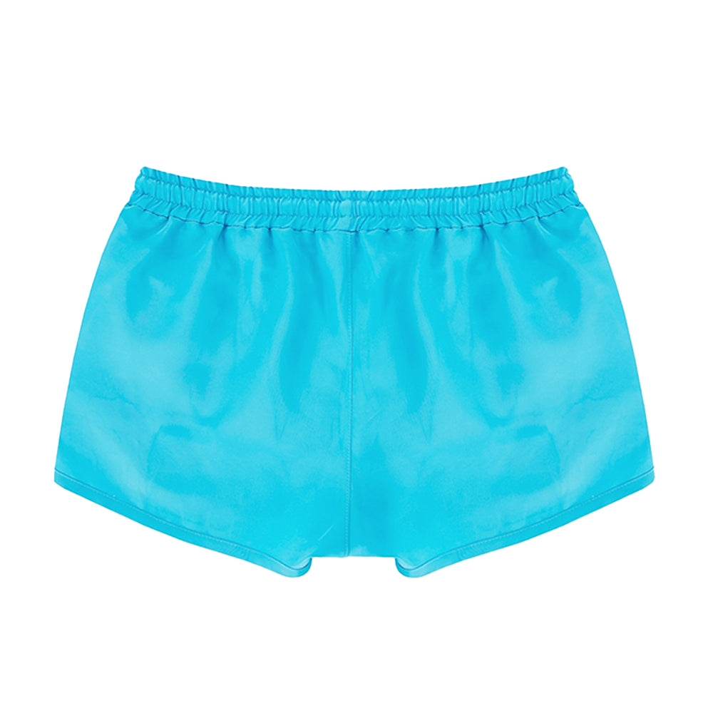 LOGO SWIM SHORTS - Turquoise