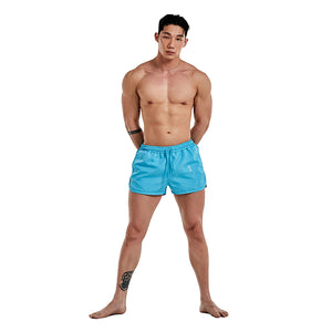 LOGO SWIM SHORTS - Turquoise