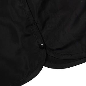 LOGO SWIM SHORTS - BLACK