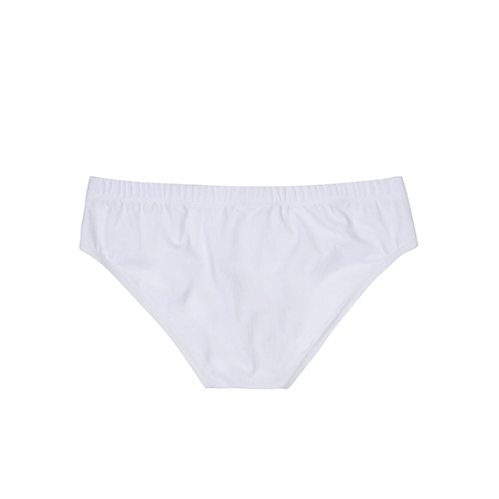 LOGO SWIM BRIEF - WHITE