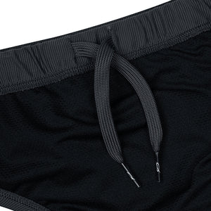 LOGO SWIM BRIEF - CHARCHOAL