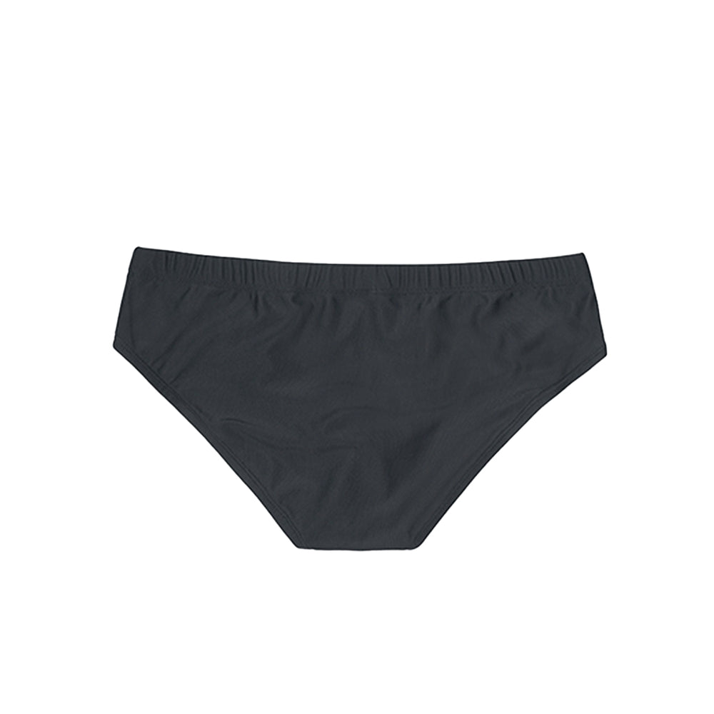 LOGO SWIM BRIEF - CHARCHOAL