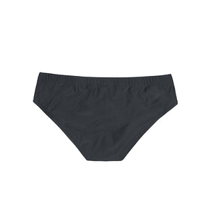 LOGO SWIM BRIEF - CHARCHOAL