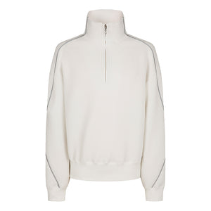 Lining Half zip-up - Ivory