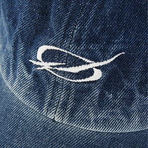 Denim Logo cap - Deep blue