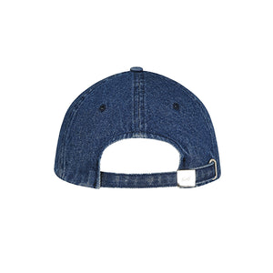 Denim Logo cap - Deep blue