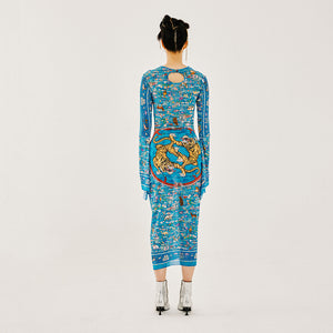 TABRIZ DRESS MULTICOLOR