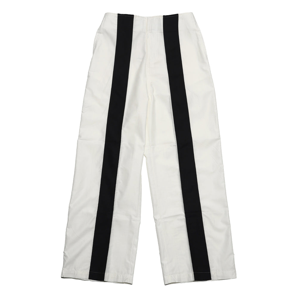 MAL PANTS 3 WHITE & BLACK