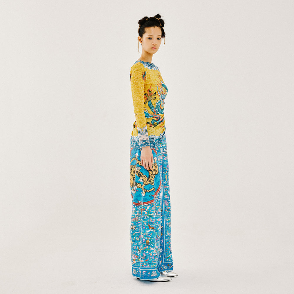 TABRIZ LONG WIDE PANTS