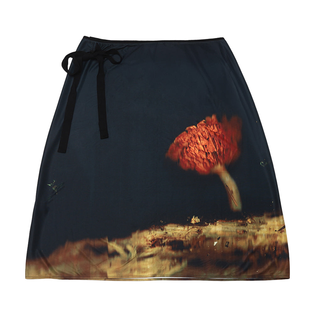 Forager Wrap Skirt Original Print