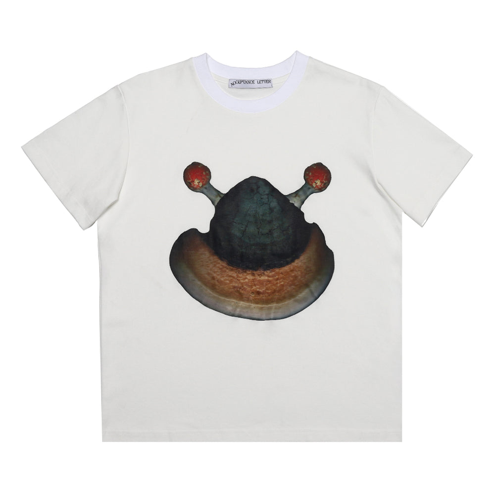 Smiley Funghi T-Shirt (White)