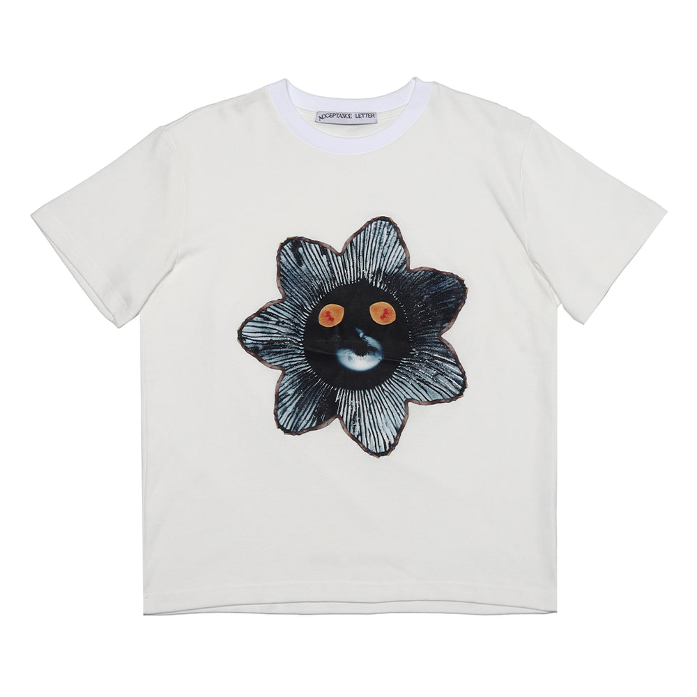 Smirky Funghi T-Shirt (White)