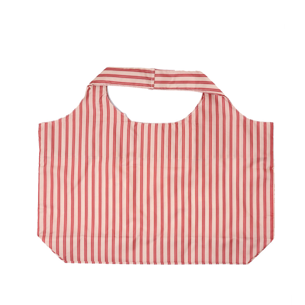 Horizontal Totebag Red Stripe