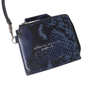 Gauss Lanyard Cardwallet Snakeskin Navy