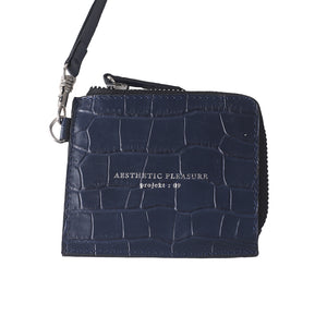 Gauss Lanyard Cardwallet Croc Navy