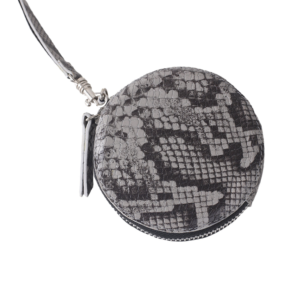 LUNA LANYARD SNAKESKIN GREY