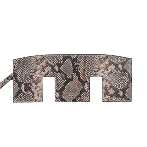 Flap Isolation Snakeskin Brown