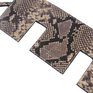 Flap Isolation Snakeskin Brown