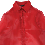 Lucent Shirt Organza Red