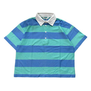 POOL POLO SHIRT IN AQUA