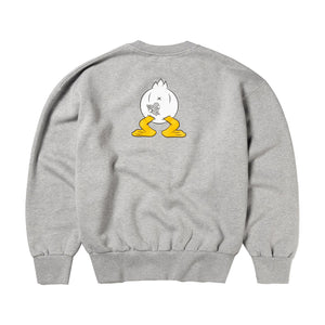 Aye Duck Sweatshirt Grey Marl