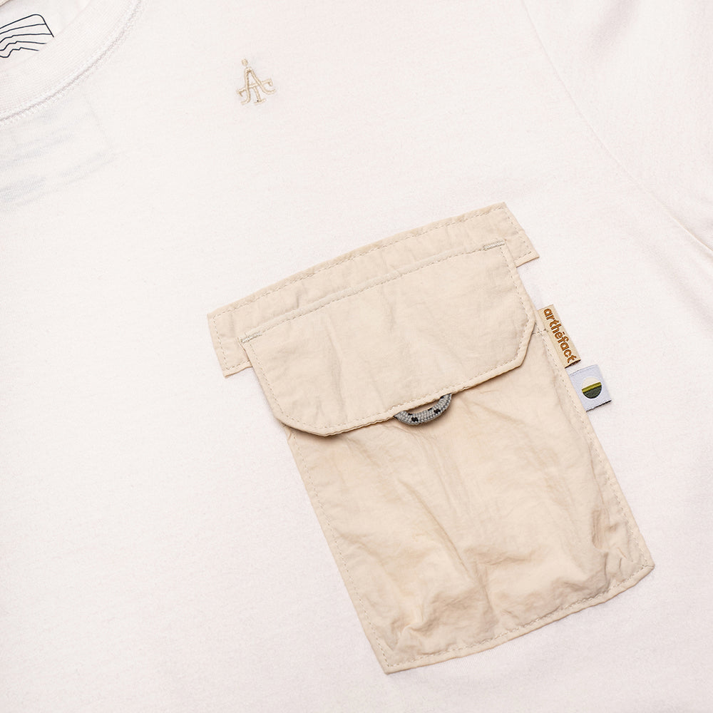 Kala Pocket Tee Off White