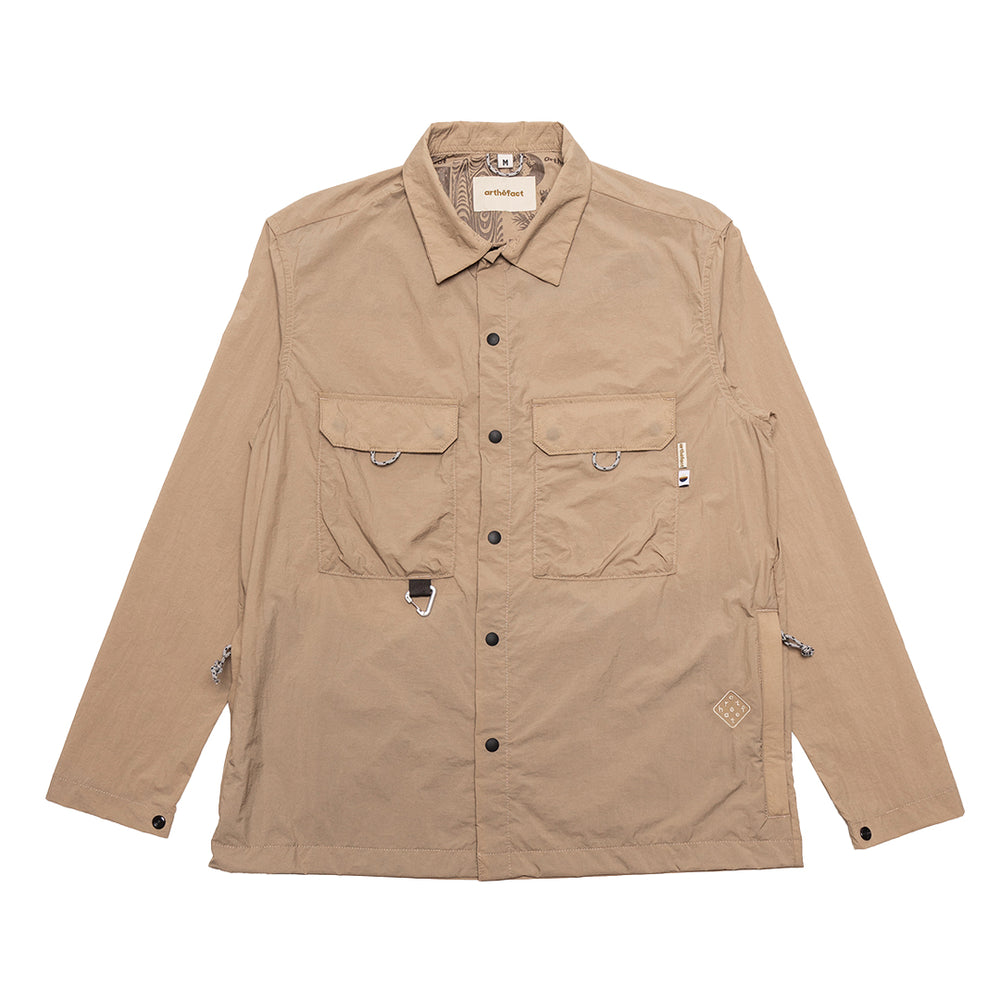 Aru Camp Shirt Sahara Mocca