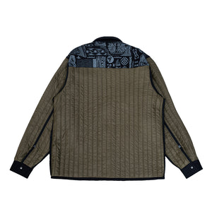 UMARI - Quilted Jacket (Reversible) Black