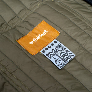 UMARI - Quilted Jacket (Reversible) Black