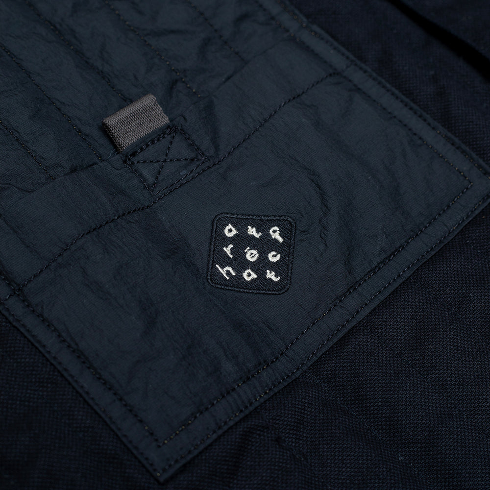 UMARI - Quilted Jacket (Reversible) Black