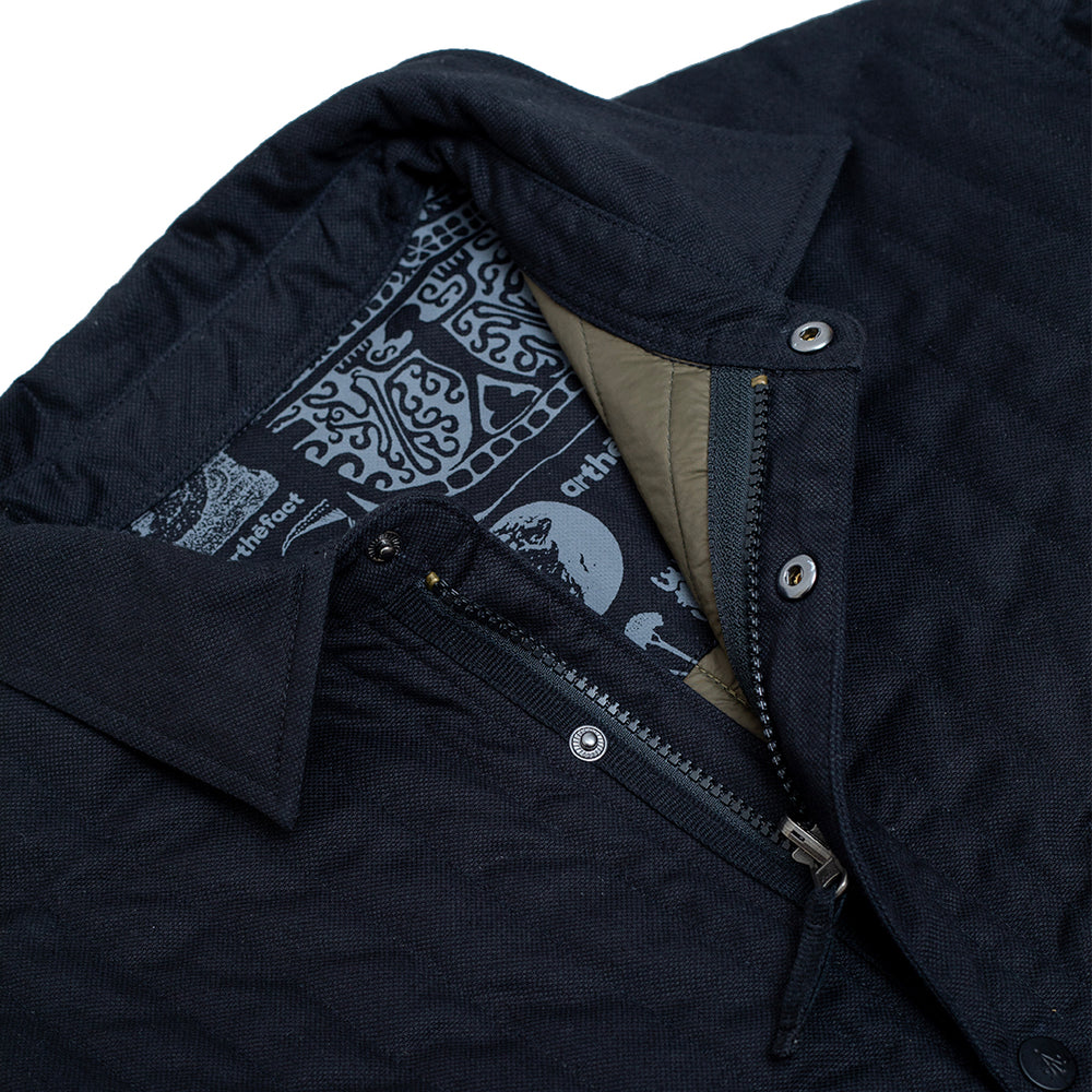 UMARI - Quilted Jacket (Reversible) Black