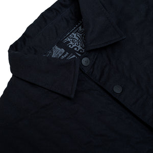 UMARI - Quilted Jacket (Reversible) Black