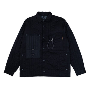 UMARI - Quilted Jacket (Reversible) Black