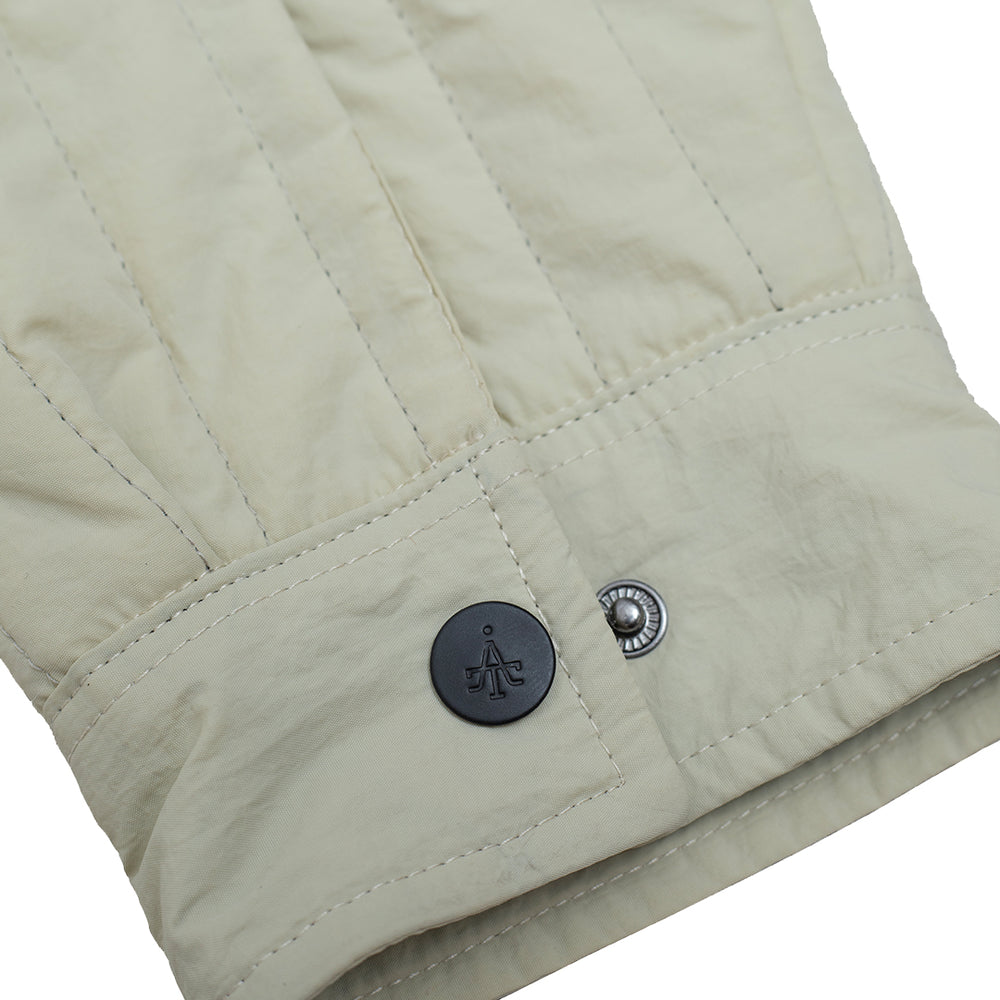 UMARI - Quilted Jacket (Reversible) Beige