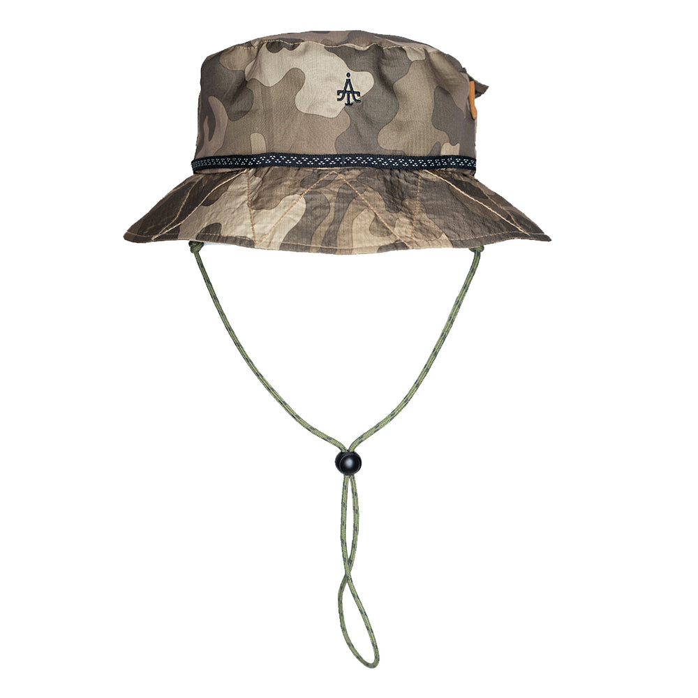 PRAYA - Bucket Hat Brown Camo