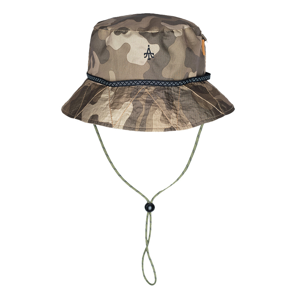 PRAYA - Bucket Hat Brown Camo