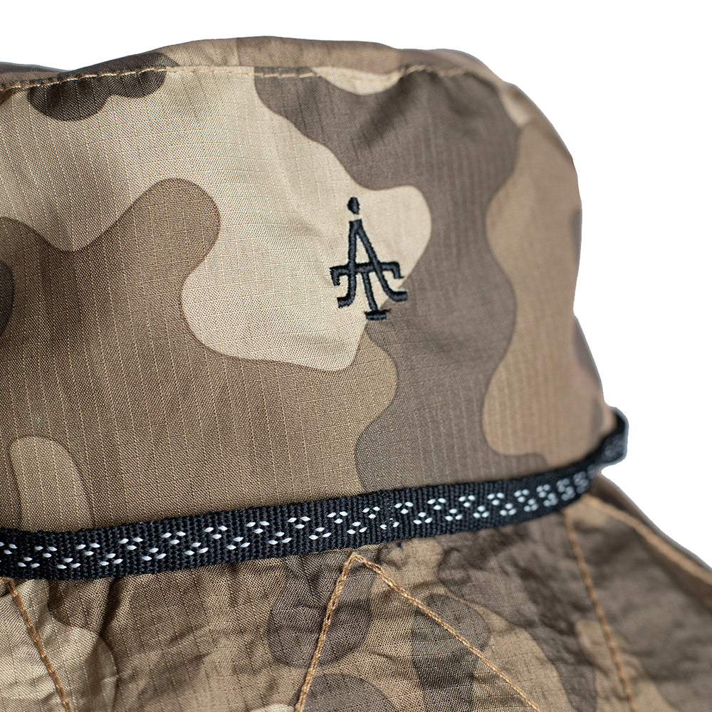 PRAYA - Bucket Hat Brown Camo