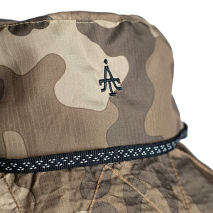 PRAYA - Bucket Hat Brown Camo