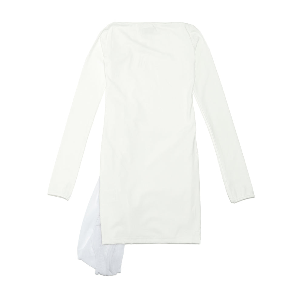 
            
                Load image into Gallery viewer, Draping One-piece White
            
        