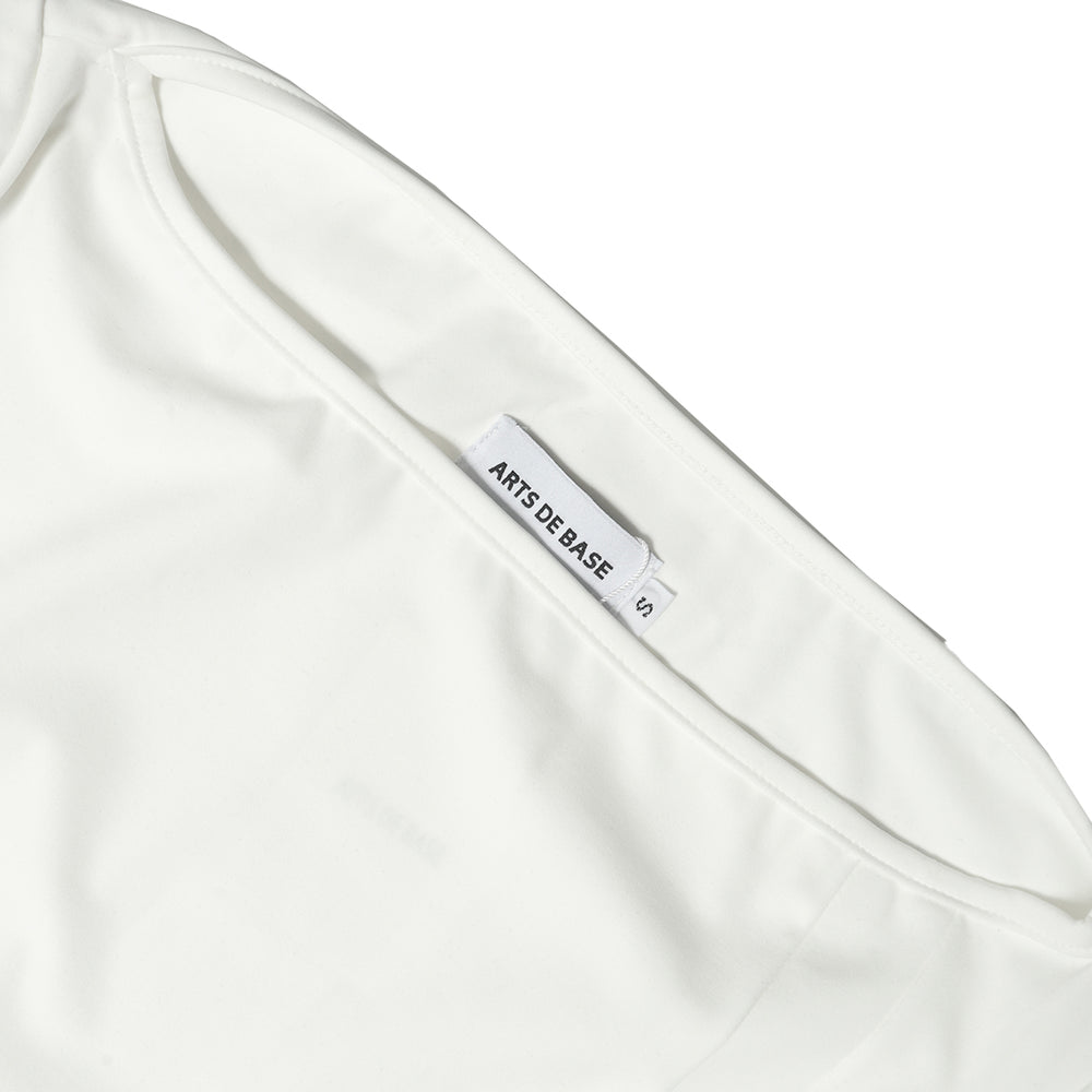 
            
                Load image into Gallery viewer, Draping One-piece White
            
        