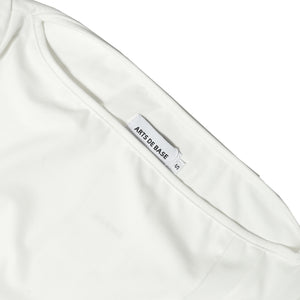 Draping One-piece White